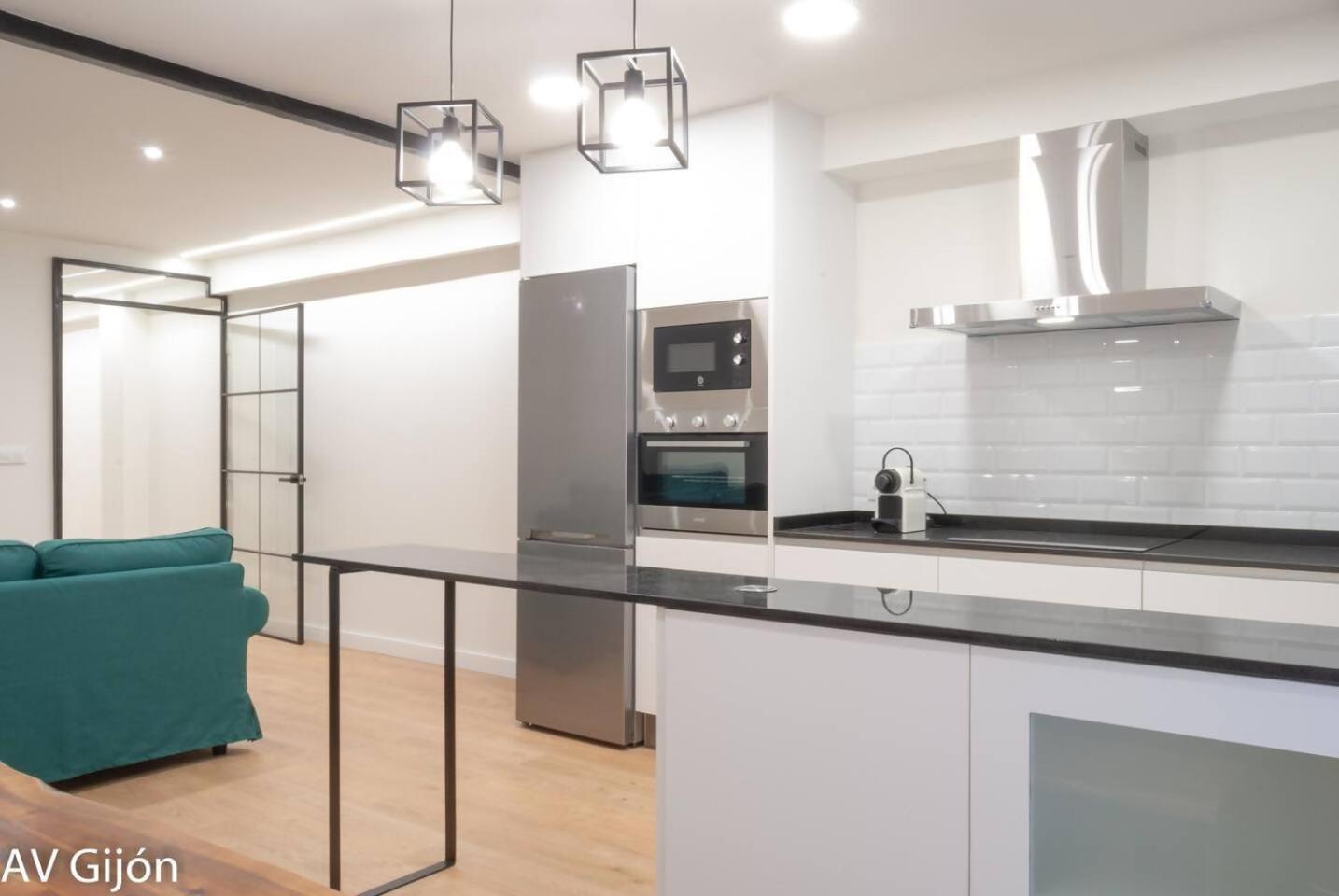 Apartamento La Playa 17 Gijón Buitenkant foto