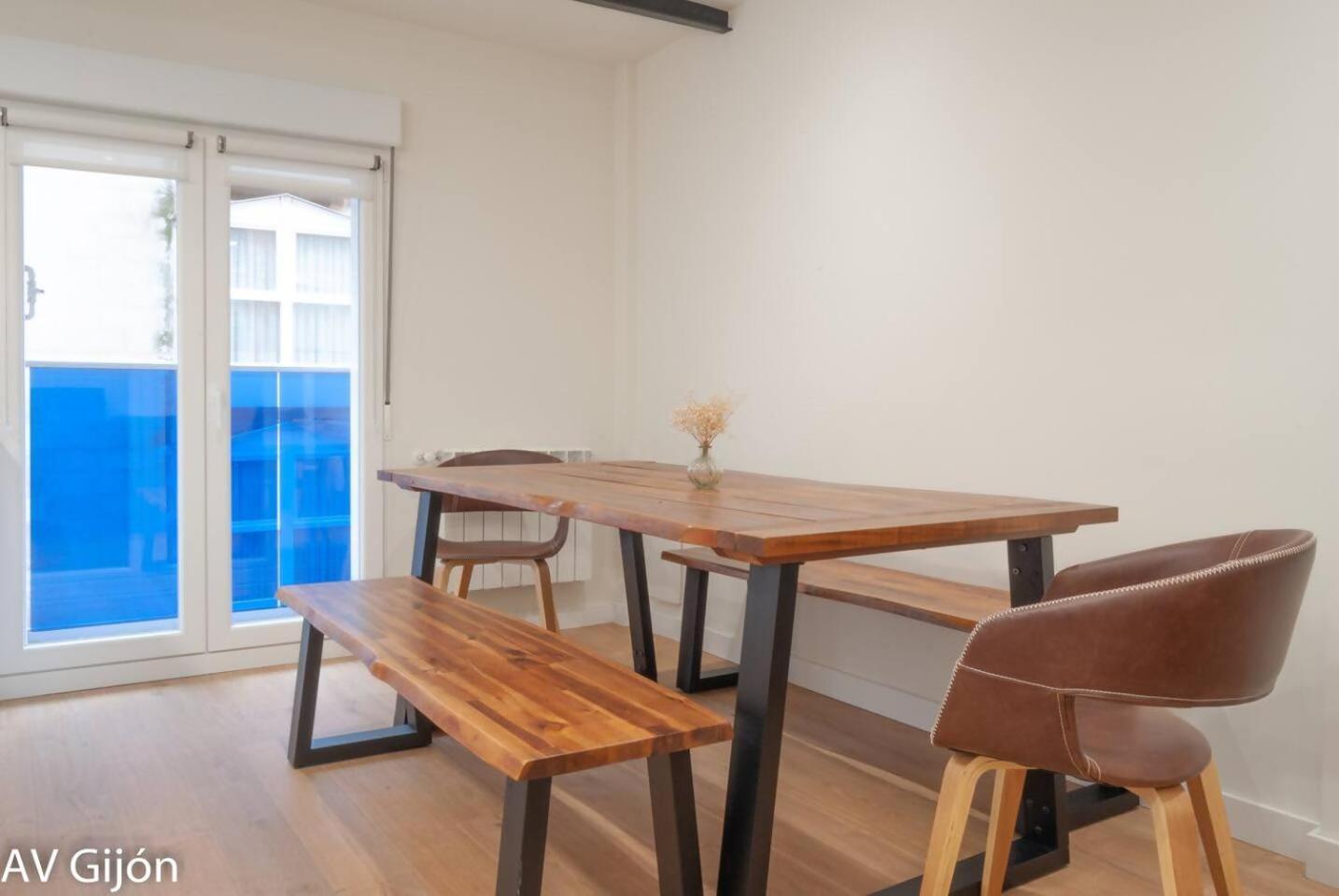 Apartamento La Playa 17 Gijón Buitenkant foto