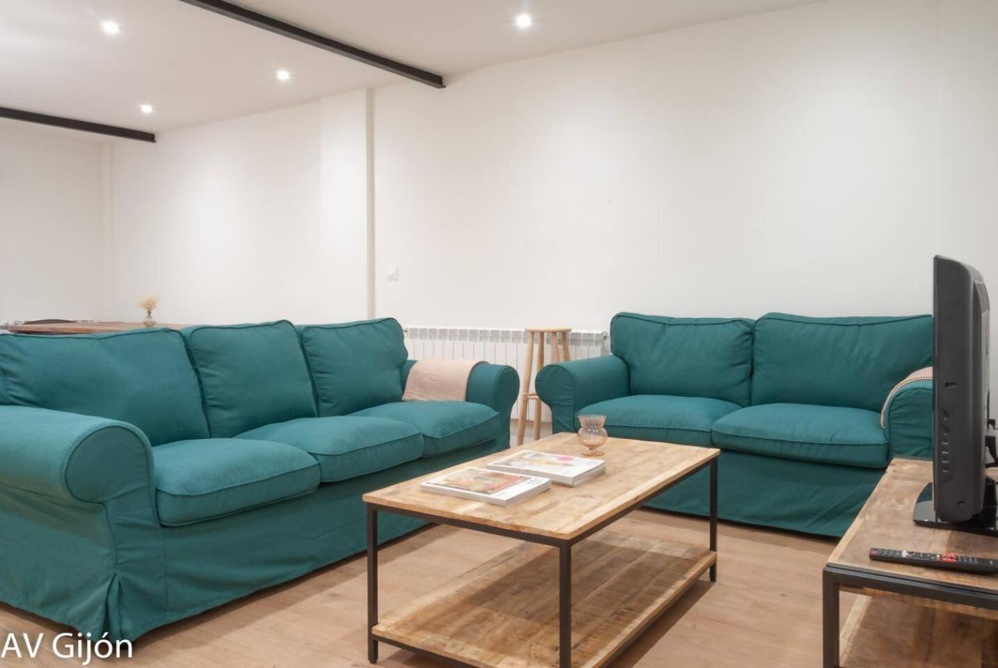 Apartamento La Playa 17 Gijón Buitenkant foto
