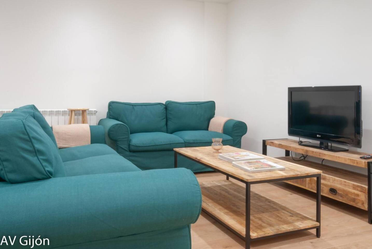 Apartamento La Playa 17 Gijón Buitenkant foto